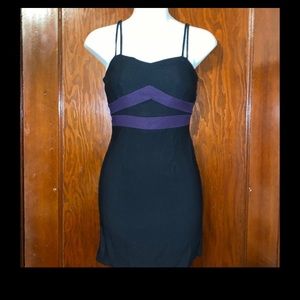 Sparkle & Fade Purple/Black Dress